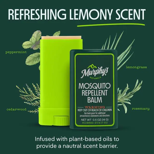 Alt view image 4 of 7 - Mosquito Repellent Balm Stick, Plant-Based Ingredients, Travel-Pocket Size, 0.5oz Each, 3-Pack