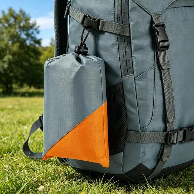 Alt view image 6 of 7 - 2 Pack Beach Picnic Mats (1.4x1.5M & 1.4x2M) with Storage Bag, Waterproof Sandproof Lightweight Foldable Tarp for Outdoor Camping, Hiking, Travel, Festivals
