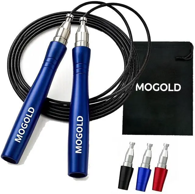 Alt view image 7 of 7 - Speed Rope Jump Rope for Crossfit, Boxing | Lightweight Skipping Rope for Women and Men Workout With Premium Bearing Balls | Unbreakable Handles