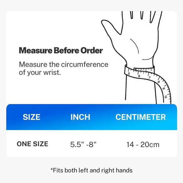 Alt view image 7 of 7 - Wrist Brace with Soft Thumb Opening for Mild Carpal Tunnel Tendonitis Arthritis Sprains (Not for Thumb), Compression Hand Brace for Women Men, Wrist Support for Sports Work Type Sleep, FSA Eligible
