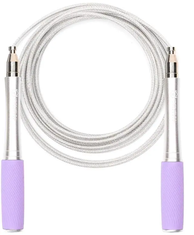 Main image of Jump Rope for Men & Screw-Free Design with Aluminum Handles and Silicone Textured GripsPrecision Engineered for Maximum Performance -Skipping Rope for Workout Fitness, Cross Training & Home Exercises