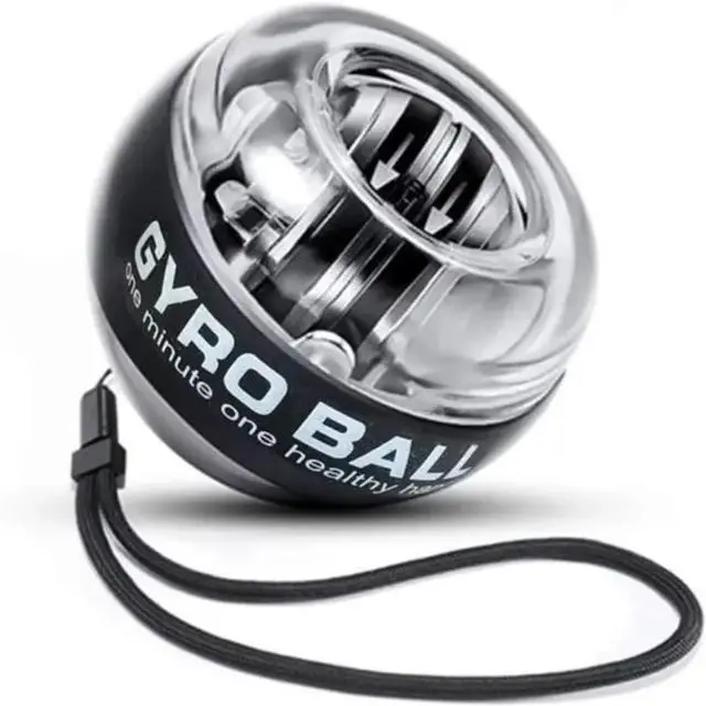 Main image of Ball Wrist Trainer Auto Start Power Ball for Forearm, Grip & Hand Strength Gyroscopic Exerciser for Athletes, Musicians & Rehab