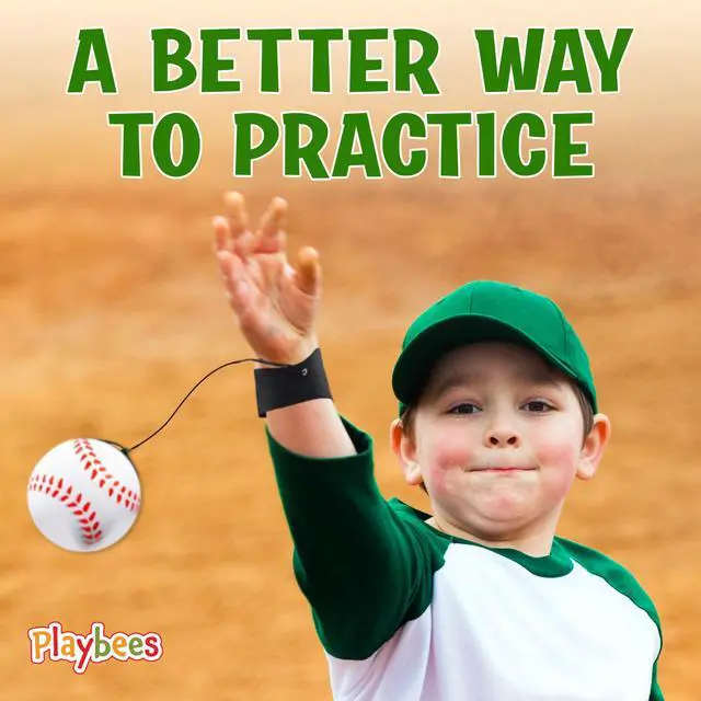 Alt view image 7 of 7 - Reactive Practice Baseballs (6 Pack) Wrist Return Training Balls for Hand-Eye Coordination Portable Kids Outdoor Activity & Skill Trainer Great Birthday Gift or Party Favor