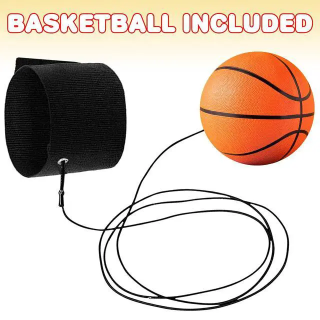 Alt view image 2 of 6 - 2.25 Inch Sports Wrist Balls - Set of 3 - Includes Basketball, Baseball, and Soccer Ball Wristband Toys - Durable Foam String Attached Rebound Balls - Party Favor, Gift Idea for Kids