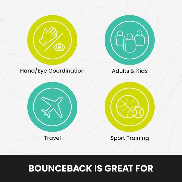 Alt view image 4 of 7 - Bounceback Returning Black and Blue Moon Ball Hyper Bouncy Balls, Extreme Bounce and Fun, Super High Bouncing Ball for Active Play and Outdoor Games