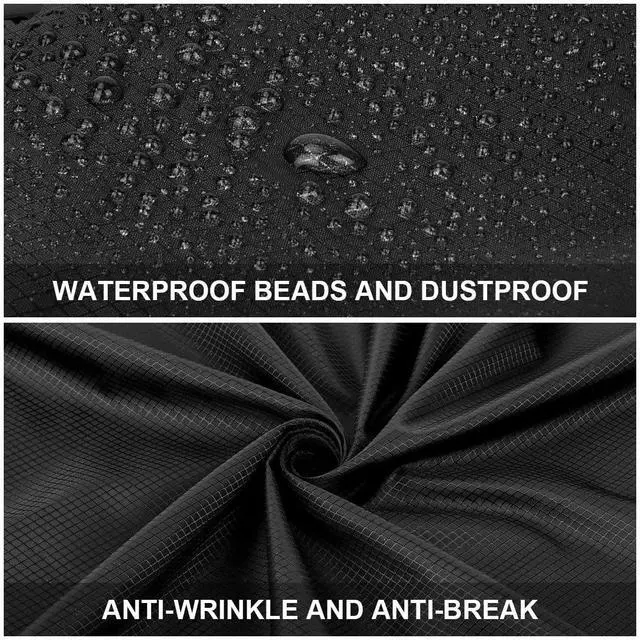 Alt view image 3 of 7 - Picnic Blanket, Mini Pocket Beach Mat 55.1 x 70.8IN (3-5 People) Foldable, Lightweight Waterproof Sand Free, Foldable Thin Ground Sheet for Outdoor Camping Hiking Travel - with Hand Strap
