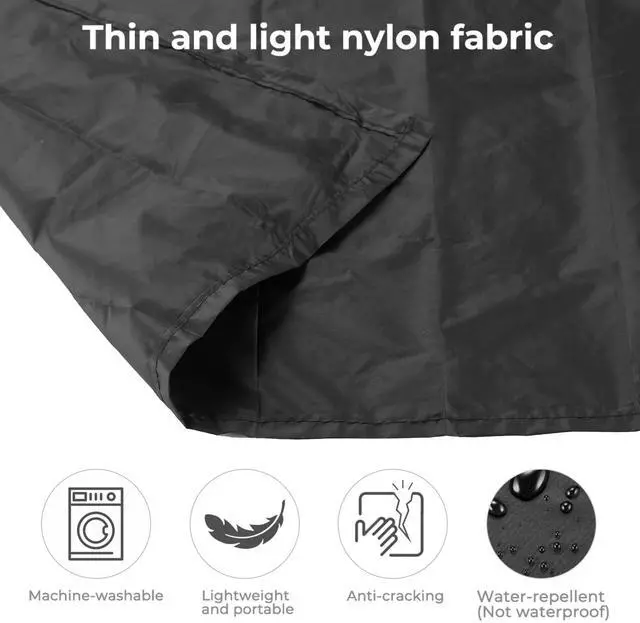 Alt view image 4 of 4 - Pocket Picnic Blanket for 1-2 Persons, 43.3x55.12(2.54oz) Super Light Compact Beach Blanket, SandProof Waterproof Portable Beach Picnic Mat for Outdoor Hiking Camping Travel Festival (Black)
