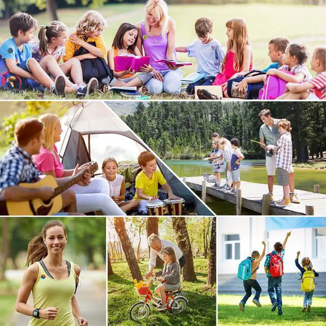 Alt view image 7 of 7 - Mosquito Repellent Stickers, 300 Pack for Kids & Adults, Outdoor/Indoor, Natural Plant-Based, 6 Mosquito Bracelets Included