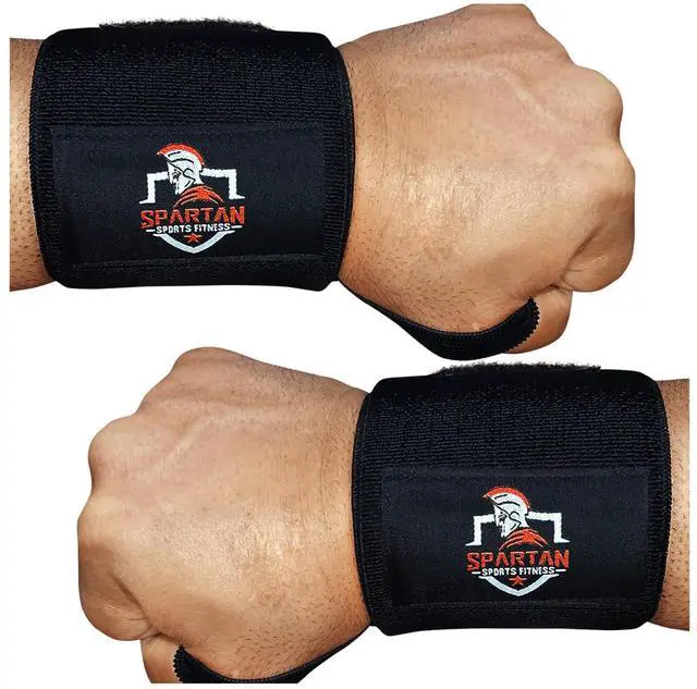 Main image of Wrist Wraps for Weightlifting 18 Inch, Heavy Duty Wrist Support with Thumb Loop, Premium Lifting Wraps for Powerlifting, Crossfit, Bench Press, Strength Training - Men & Women