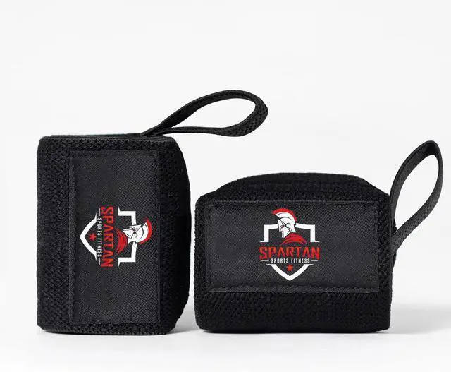 Alt view image 2 of 7 - Wrist Wraps for Weightlifting 18 Inch, Heavy Duty Wrist Support with Thumb Loop, Premium Lifting Wraps for Powerlifting, Crossfit, Bench Press, Strength Training - Men & Women