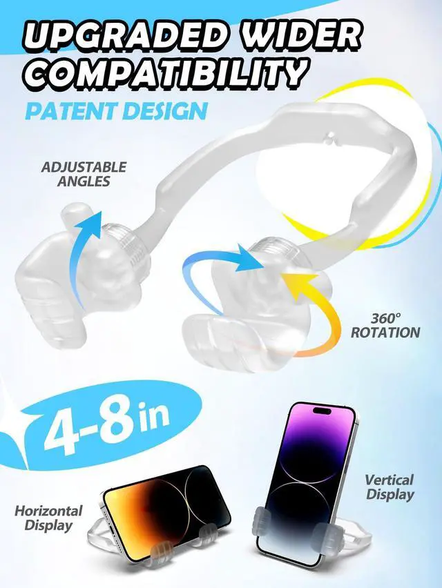 Alt view image 2 of 7 - Mom Gift for Mothers Day Thumbs Up Lazy Phone Stand: Gifts for Teens Boys Girls Cell Phone Holder for Desk Birthday Gifts for Grandma Nana Women Wife Men Adults from Son Daughter