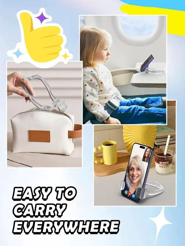 Alt view image 6 of 7 - Mom Gift for Mothers Day Thumbs Up Lazy Phone Stand: Gifts for Teens Boys Girls Cell Phone Holder for Desk Birthday Gifts for Grandma Nana Women Wife Men Adults from Son Daughter