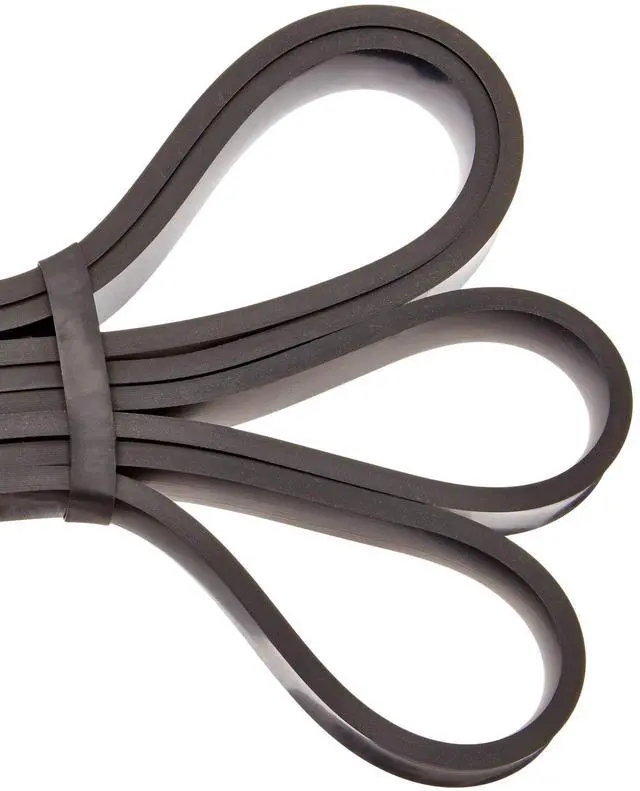Alt view image 5 of 7 - Resistance Pull-Up Bands for Exercise, Workout, Stretching and Muscle Training, 3/4 Inches, 30 to 60 Pounds, Black