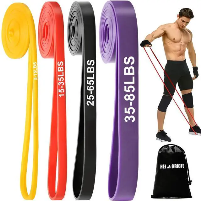 Main image of Resistance Bands, Pull Up Assistance for Men/Women, Exercise Bands, Workout Bands for Body Stretching, Physical Therapy, Muscle Training