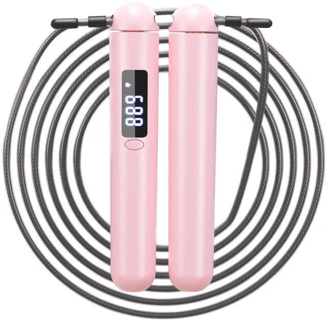 Main image of Smart Jump Rope for Women Calorie Counter That Helps You Lose Weight | 4 Modes for Beginner to HIIT | Smooth Steel Wire, No Cutting, Type-C | Home & Cardio Workout