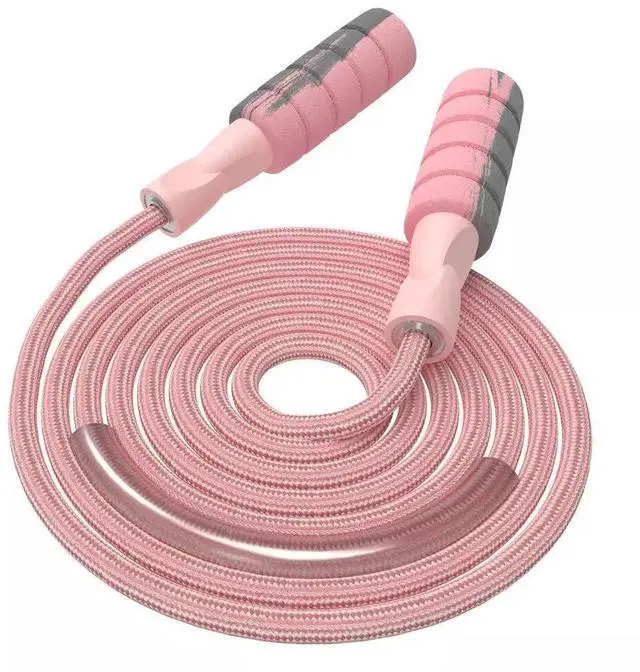 Main image of Jump Rope Cotton Adjustable Skipping Weighted jumprope for WomenAdult and Children Athletic Fitness Exercise Jumping Rope