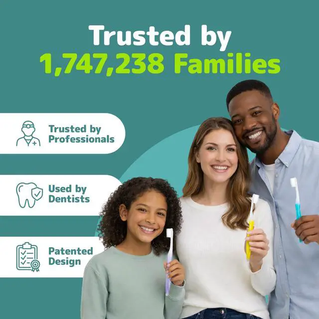 Alt view image 6 of 6 - Extra Soft Toothbrushes (Compact Size Head) Periodontist Design Tapered Bristles for Sensitive Teeth and Receding Gums, Individually Wrapped Plaque Remover Toothbrush (5 Pack, Colors May Vary)