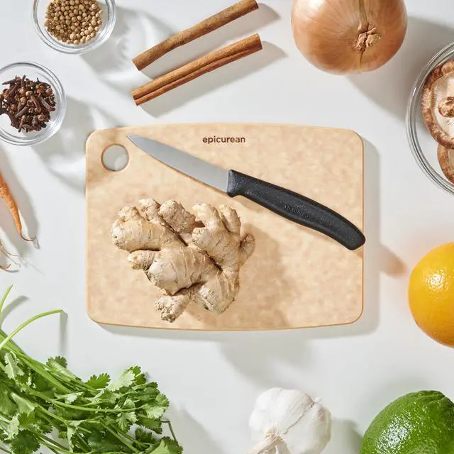 Alt view image 3 of 7 - Kitchen Series Cutting Board, 8-Inch × 6-Inch, Natural