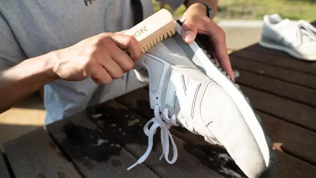 Alt view image 3 of 3 - Suede Brush Waffle Suede Cleaning Brush for Suede Shoes, Nubuck Brush for Sneakers, Boots & Delicate Materials