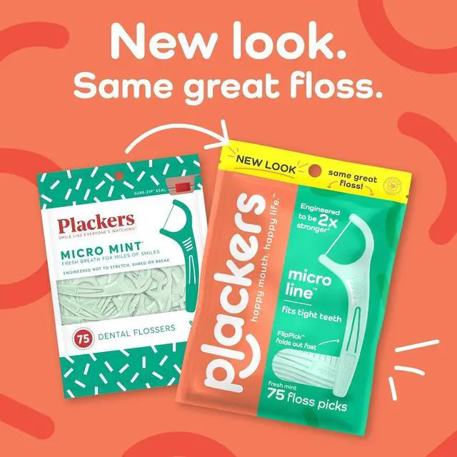 Alt view image 2 of 7 - Micro Mint Dental Floss Picks, 90 Count (Pack of 3)
