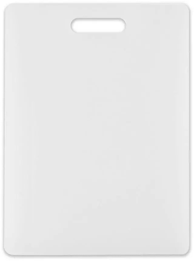 Main image of NSF Polysafe Cutting Board with Handle, 11 by 14.5 inches, White