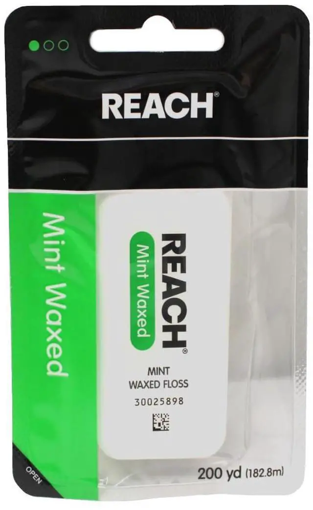 Alt view image 2 of 3 - Dental Floss, Waxed, Mint, 200 Yard (Pack of 2)