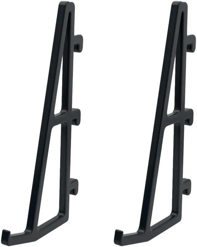 Main image of Keyboard Display Stand for IKEA SKADIS Pegboard, 2 lb Weight Capacity, Black, 1 Pair
