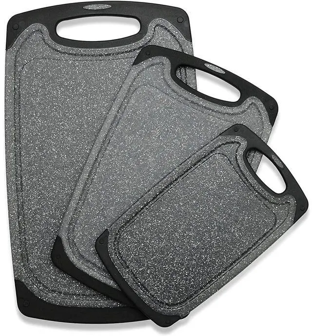 Main image of Plastic Cutting Boards Set of 3,BPA Free,Dishwasher Safe