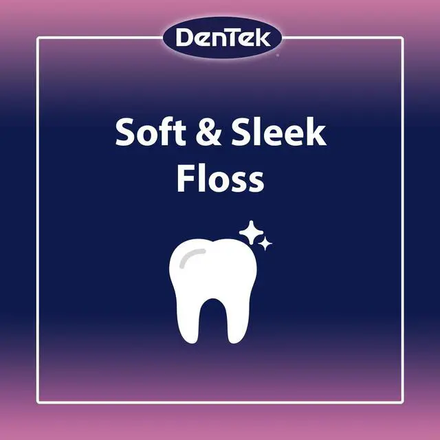 Alt view image 3 of 7 - Comfort Clean Sensitive Gums Floss Picks, Soft & Silky Ribbon, 150 Count, 3 Pack