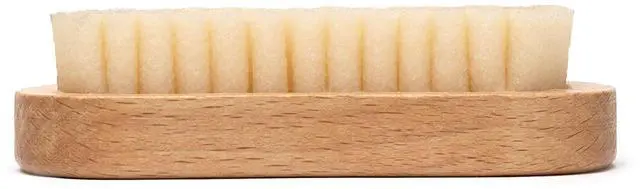 Alt view image 3 of 7 - Suede and Nubuck Brush - Made with Natural Crepe - Safely Cleans Suede and Nubuck!