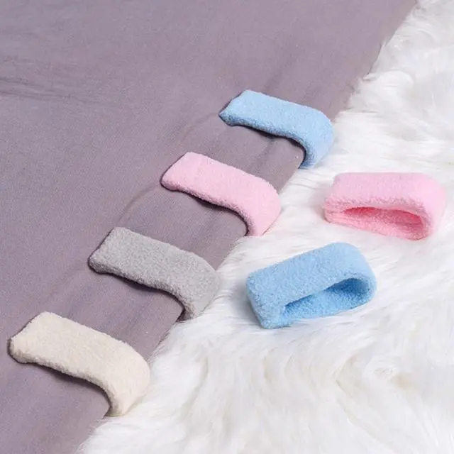 Alt view image 3 of 7 - Pack-of-8 Duvet Clips, Upgraded Non-Slip Duvet Cover Clips to Keep Duvet in Place, Comforter Quilt Gripping Holder Fixator Without pins (Gray)