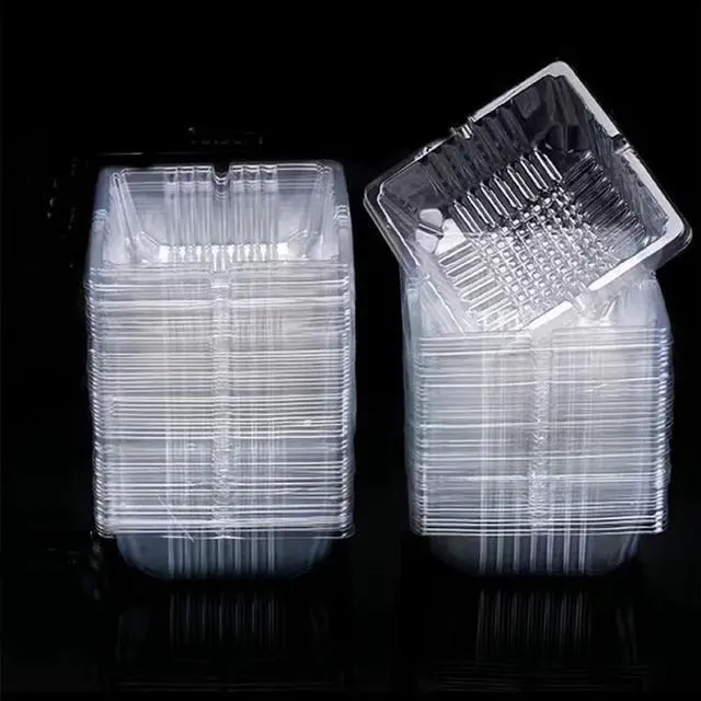 Main image of 50PCS Disposable Ashtrays Clear Portable Ash holder Square Plastic Ash Tray for Cigarettes Outdoor Indoor Quickly Extinguish Cigarette, 4.3inch X 4.3inch