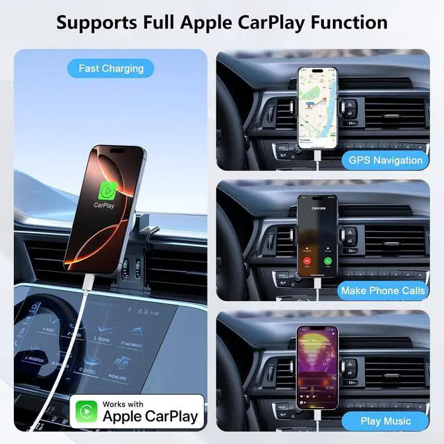 Alt view image 4 of 7 - Apple MFi Certified USB C to Lightning Cable, 6FT CarPlay Cable High Speed Data Transfer Fast Charging OTG Cord for iPhone 14 13 12 11 Pro Max XS XR X 8 7 6S 6 Plus SE 5S 5C iPad mini Air Pro (6FT)
