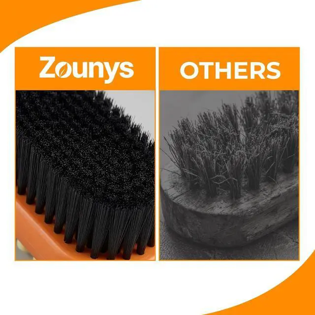 Alt view image 4 of 7 - 3Pack Back to School Season Double-Sided Suede Shoe Brush Rubber Shoe Brushes, Shoe Brushes for Cleaning Rubber Polish Eraser with Soft Plastic Bristles for Suede/Nubuck ShoesSneakers Cleaning