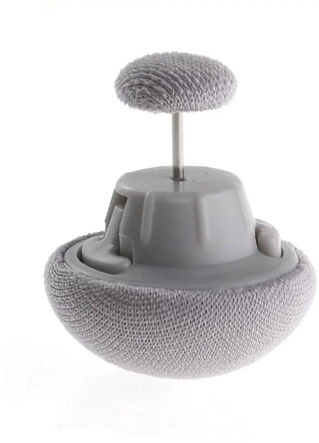 Alt view image 4 of 5 - 16PCS Featherweight Duvet Cover Pin Comfort Clips Gray Mushroom Head Duvet Holder Sheet Duvet Cover Runaway Holder Double Sided Pin Fastener for Curtains Sofa Covers Pillowcases