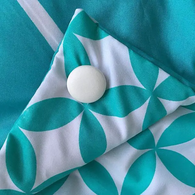 Alt view image 5 of 6 - Replacement Cloth Magnetic Duvet Clips, Pack of 8, Comforter Fasteners, Safe Locking, and Holds up to 10lbs. Magnetic Key to Unfasten Pins is NOT Included.