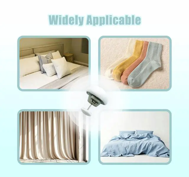 Alt view image 5 of 6 - 24pcs Duvet Clips Duvet Cover Pins, Comforter Fastener Grippers, Gentle Fabric Dual Sided Pin Fasteners for Quilts, Cushions, Curtains