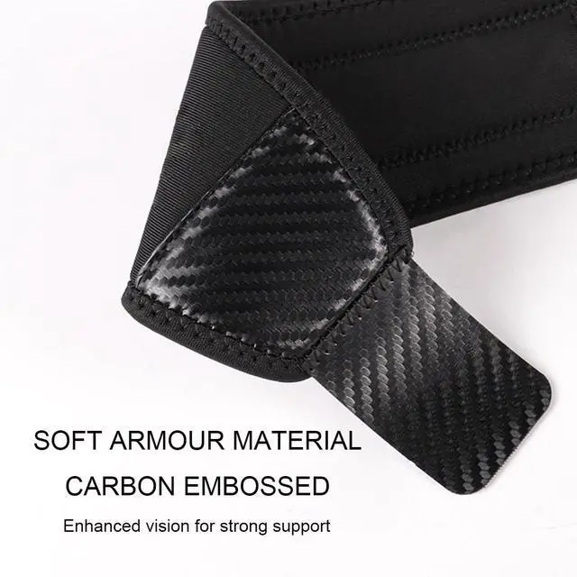 Alt view image 3 of 7 - 2 Pack Compression Wrist Support Brace,Gym Ulnar Wrist Wraps forWeightlifting, Fitness, Tendonitis, Carpal Tunnel Arthritis, Pain Relief, Adjustable Carbon Fiber Pattern Neoprene Wrist Straps Fit Left