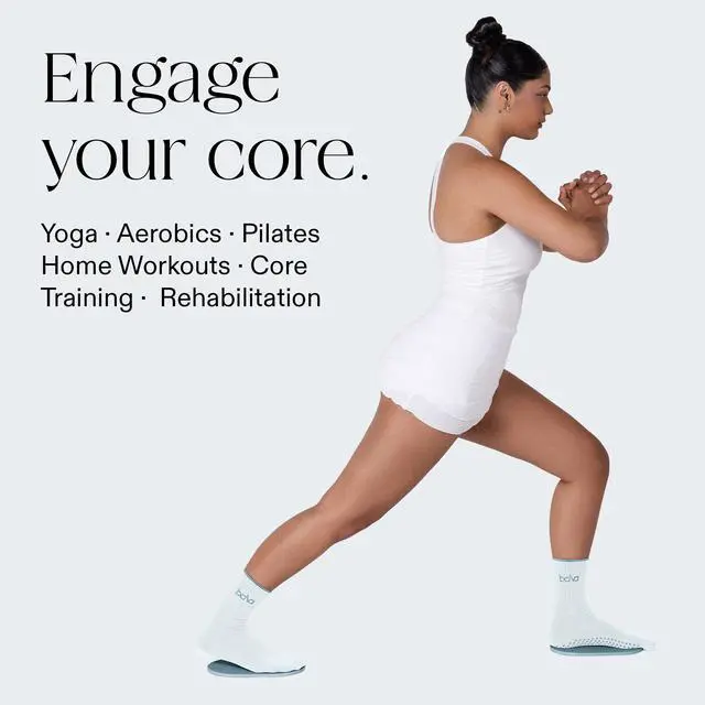 Alt view image 3 of 6 - Capsule Sliders for Working Out, Core Workout Sliders (Sea) - Floor Exercise Sliders & Fitness Gliders for Squats, Lunges, & Push-up Variations - Strength Slides for Yoga, Pilates, & Aerobics