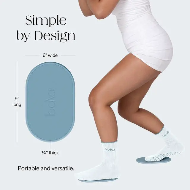 Alt view image 4 of 6 - Capsule Sliders for Working Out, Core Workout Sliders (Sea) - Floor Exercise Sliders & Fitness Gliders for Squats, Lunges, & Push-up Variations - Strength Slides for Yoga, Pilates, & Aerobics