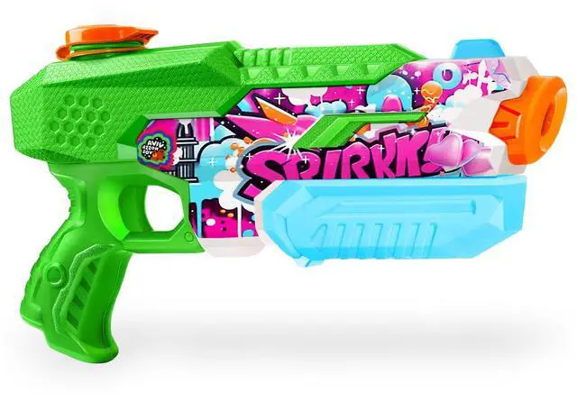 Alt view image 2 of 7 - Water Gun for Adults Kids: 600CC 4 Pack Squirt Blasters Super Water Guns for Adults Kids,Water Gun Outdoor Toys High Capacity Summer Soaker for Swimming Pool Beach Fighting, Long Shooting Distance