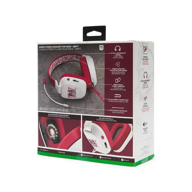 Alt view image 2 of 7 - Wired Stereo Headset for Xbox Series X|S - Fortnite: Drift, Bonus Virtual Item Included, Signal Override Wrap, Headset, Stereo, Officially Licensed, Also Works with Xbox One and Windows 10/11