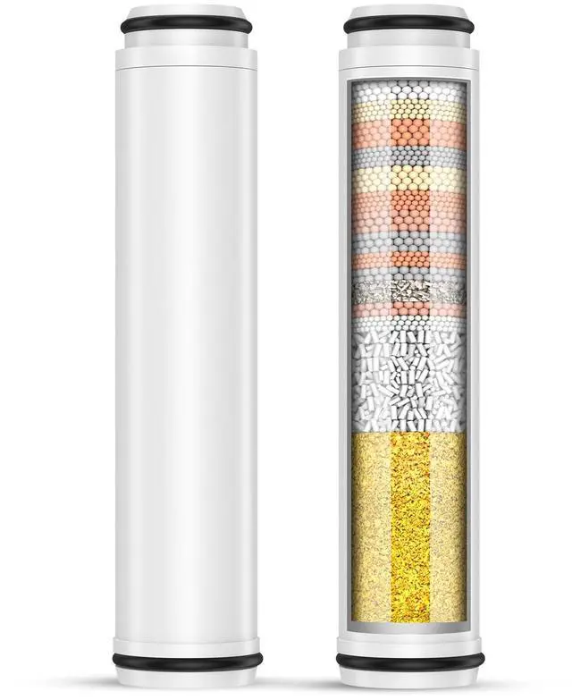Main image of Shower Filter for Handheld Shower Head, 2 Pack 15 Stage Replacement Filters for Hard Water Remove Chlorine and Harmful Substances