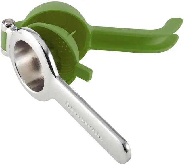Alt view image 2 of 6 - Citrus Juice Press Squeezer for Lemons and Limes with Seed Catcher and Pour Spout, 8 Inch