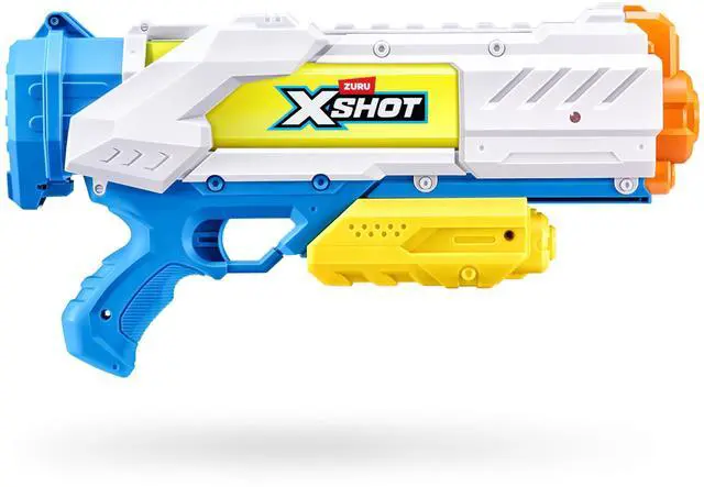 Alt view image 6 of 7 - Water Fast-Fill Medium Water Blaster (2 Pack) by ZURU, Watergun, 2 Pack X Shot Water Blaster (Fills with Water in just 1 Second!)