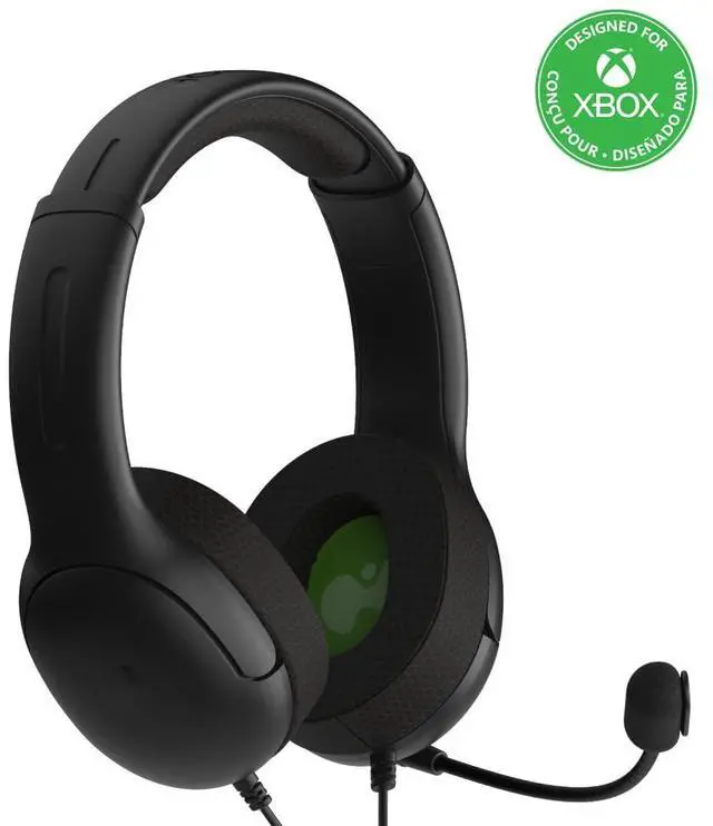 Main image of Gaming AIRLITE Xbox Headset with Noise-Cancelling Microphone, Licensed Microsoft Series X|S, Xbox One Accessories, PC/Windows 10/11, Lightweight Wired Power Stereo headphones - Black