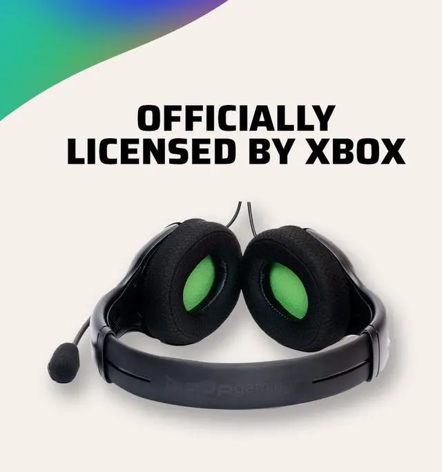 Alt view image 5 of 7 - Gaming AIRLITE Xbox Headset with Noise-Cancelling Microphone, Licensed Microsoft Series X|S, Xbox One Accessories, PC/Windows 10/11, Lightweight Wired Power Stereo headphones - Black