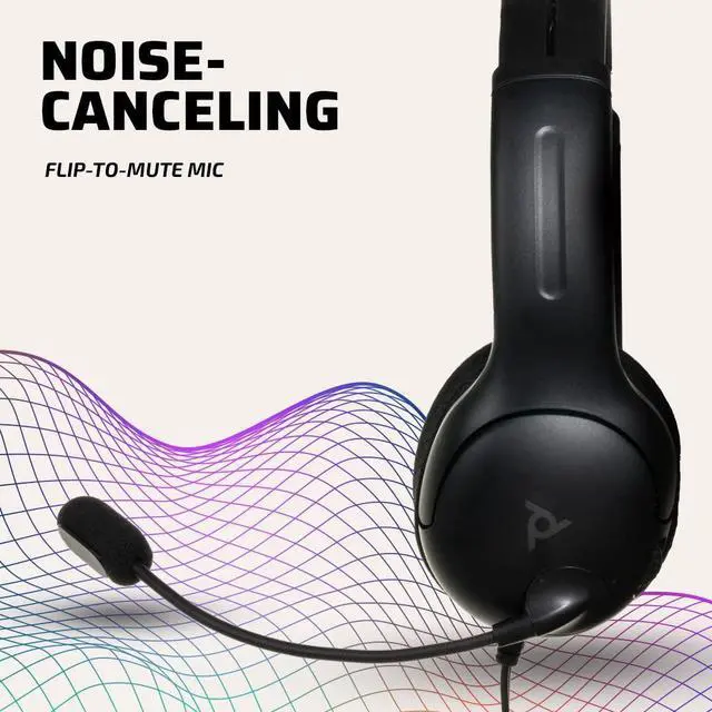Alt view image 3 of 7 - Gaming AIRLITE Xbox Headset with Noise-Cancelling Microphone, Licensed Microsoft Series X|S, Xbox One Accessories, PC/Windows 10/11, Lightweight Wired Power Stereo headphones - Black
