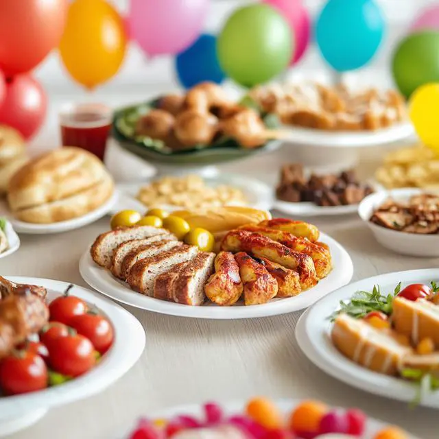 Alt view image 2 of 3 - Paper Plates - Disposable 9" Plate, 125-Pack Biodegradable Sugarcane Fiber Dinner Plates - Heavy Duty Dinnerware for Hot Food - Microwave & Freezer Safe, Stackable Dinnerware