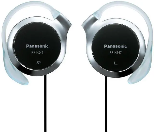 Main image of clip headphone black RP-HZ47-K